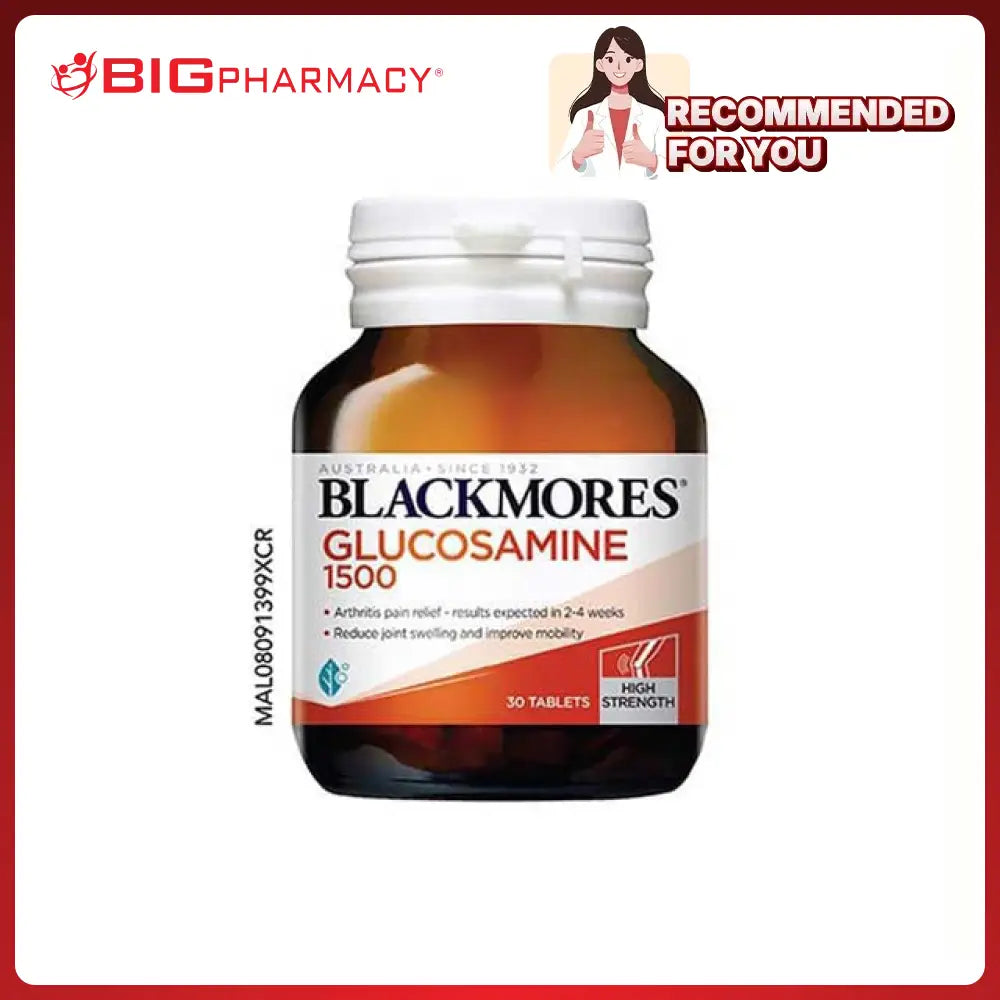 BLACKMORES GLUCOSAMINE 1500MG 30S