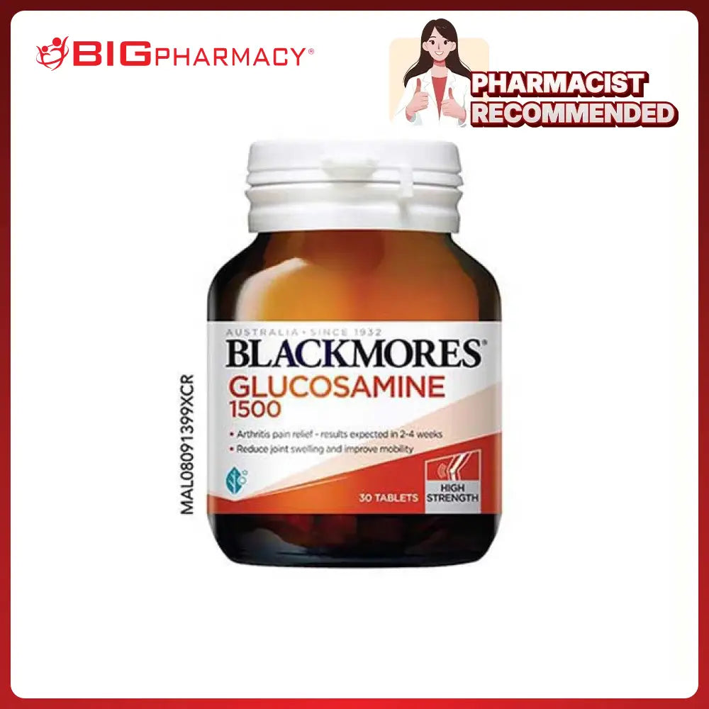 BLACKMORES GLUCOSAMINE 1500MG 30S
