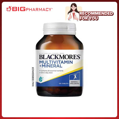 BLACKMORES MULTIVITAMINS + MINERALS 120S