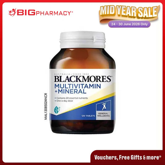 BLACKMORES MULTIVITAMINS + MINERALS 120S
