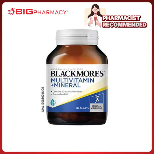 BLACKMORES MULTIVITAMINS + MINERALS 120S