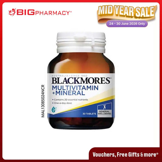 BLACKMORES MULTIVITAMINS + MINERALS 30S