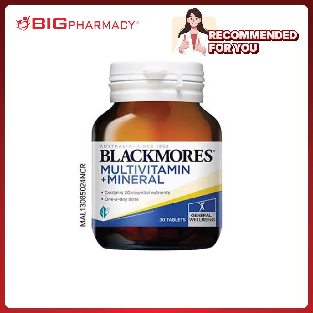 BLACKMORES MULTIVITAMINS + MINERALS 30S