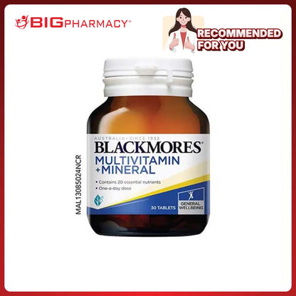 BLACKMORES MULTIVITAMINS + MINERALS 30S