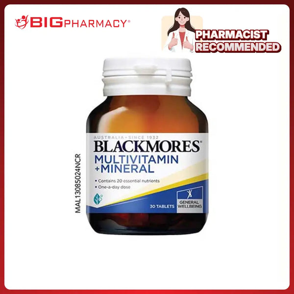 BLACKMORES MULTIVITAMINS + MINERALS 30S