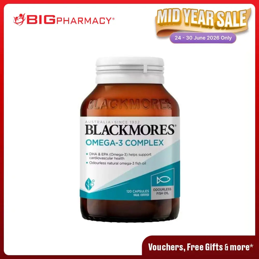 BLACKMORES OMEGA-3 COMPLEX 120S