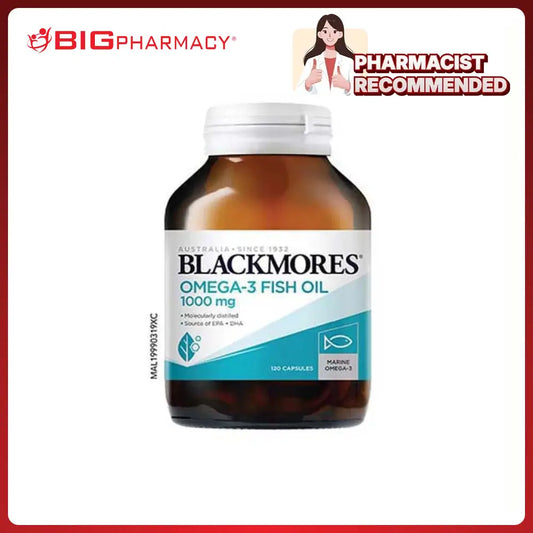 BLACKMORES OMEGA-3 FISH OIL 1000MG 120S