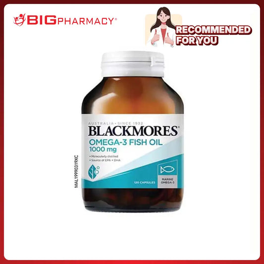 BLACKMORES OMEGA-3 FISH OIL 1000MG 120S