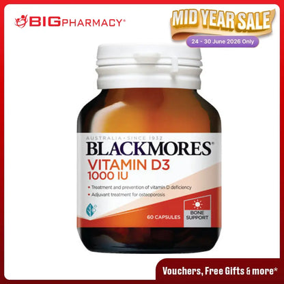 BLACKMORES VITAMIN D3 1000IU 30S
