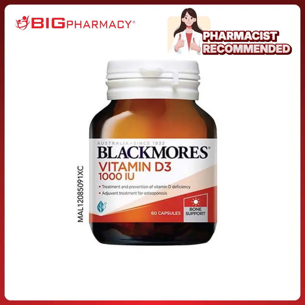 BLACKMORES VITAMIN D3 1000IU 60S