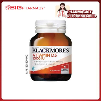 BLACKMORES VITAMIN D3 1000IU 60S