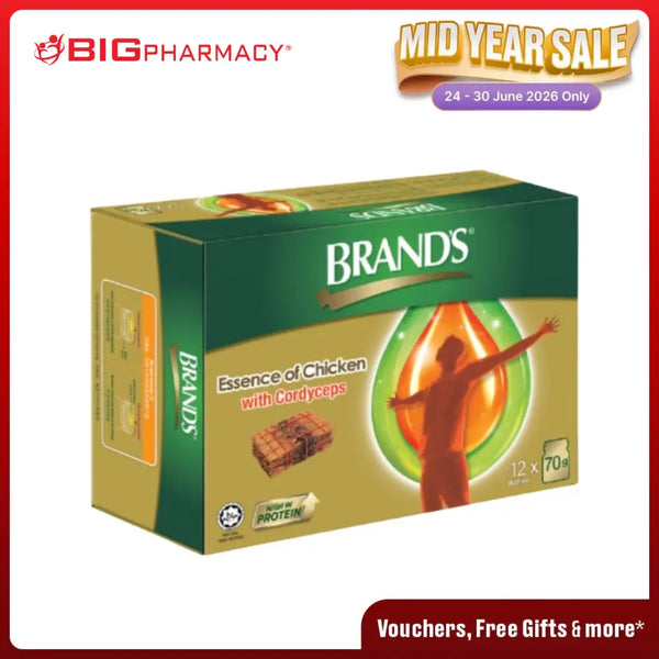 BRANDS ESSENCE OF CHICKEN WITH CORDYCEPS 70G 12S
