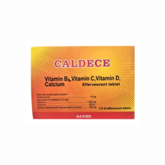 VITAMODE CALDECE (VIT B6  C  D  CALCIUM) EFFERVESCENT TABLET 10SX2