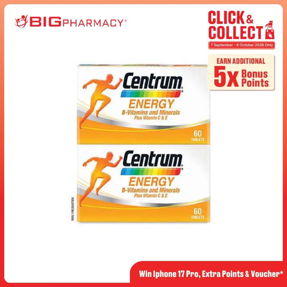 CENTRUM ENERGY 60S X 2
