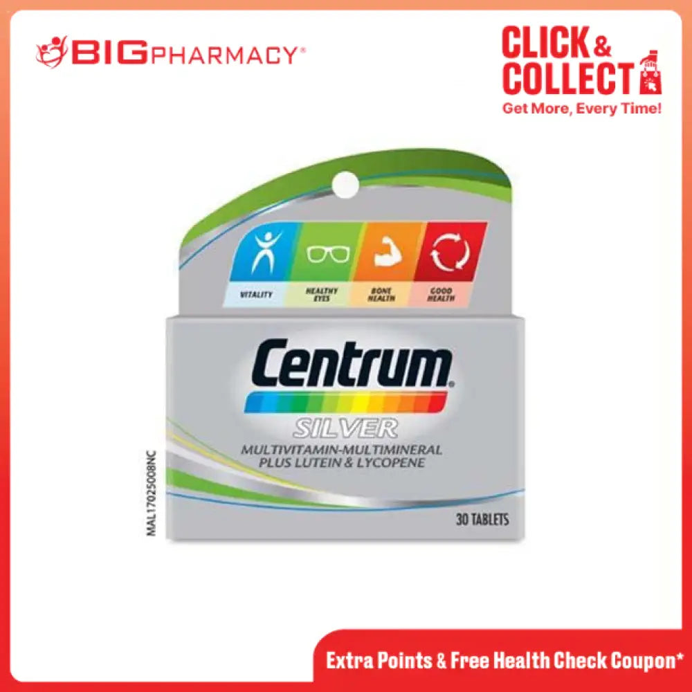 CENTRUM SILVER TAB 30S