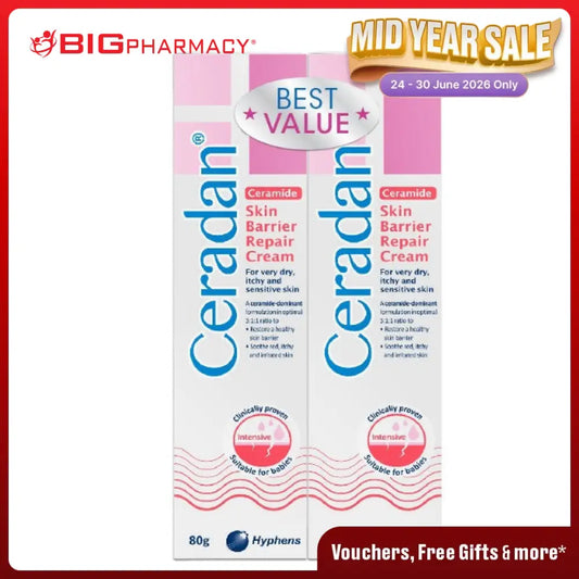 CERADAN SKIN BARRIER REPAIR CREAM 80G 2S