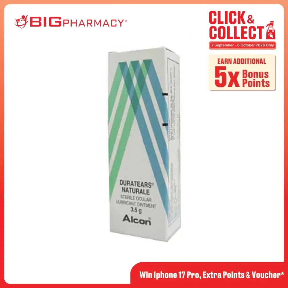 DURATEARS OINTMENT 3.5G