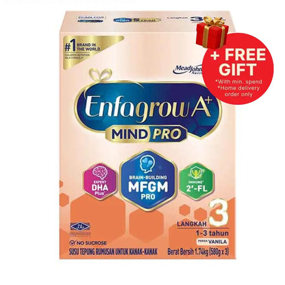 ENFAGROW A+ MINDPRO 2FL STEP 3 VANILLA 1.74KG