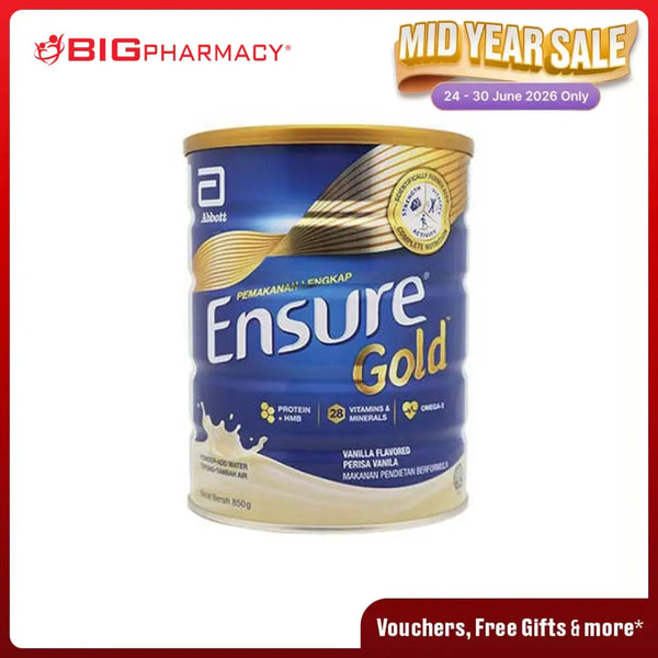 ENSURE GOLD VANILLA 800G