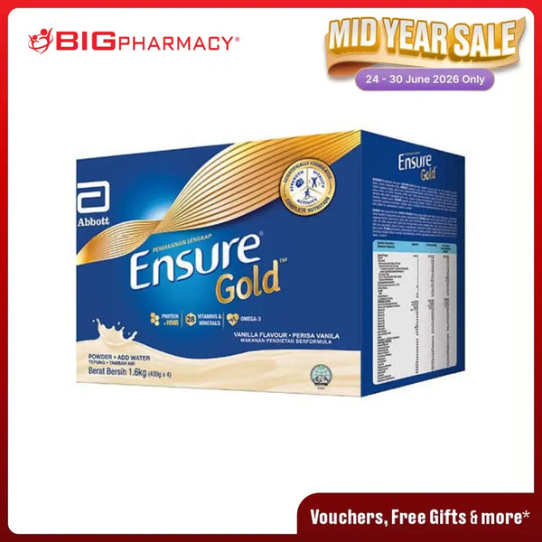 ENSURE GOLD VANILLA BIB 1.48KG