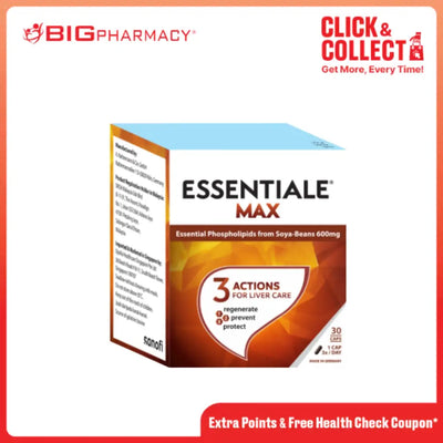 ESSENTIALE MAX 600MG 30S