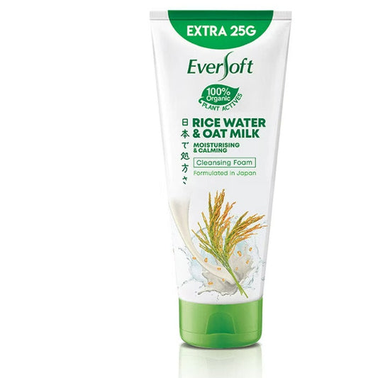 EVERSOFT RICE WATER & OAT MILK CLEANSER 195G