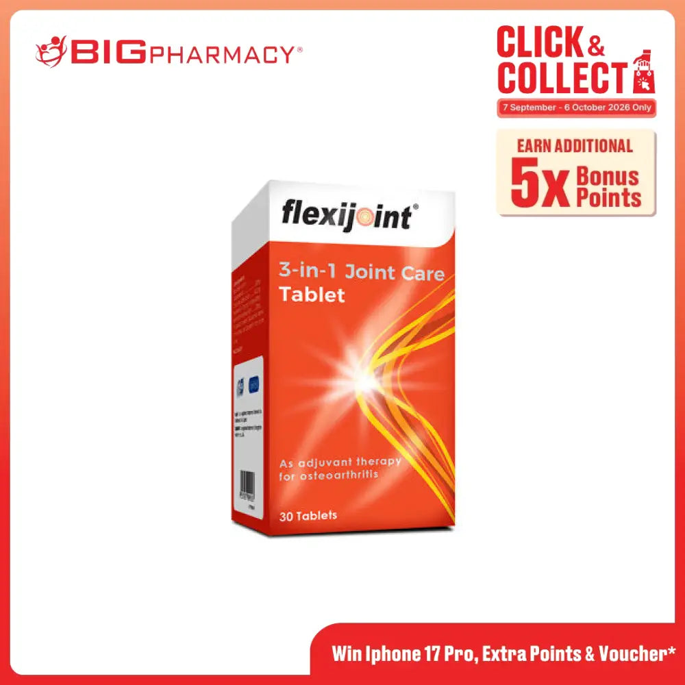 FLEXIJOINT 3 IN 1 JOINT CARE TAB 30S