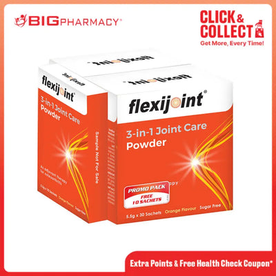 FLEXIJOINT 3IN1 JOINT CARE POWDER 2X30S +10S