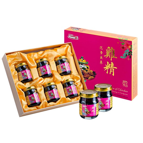 FOMEC ESSENCE OF CHICKEN (GINSENG & CORDYCEPS) 6X70ML (BY06)