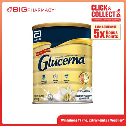 GLUCERNA VANILLA 800G