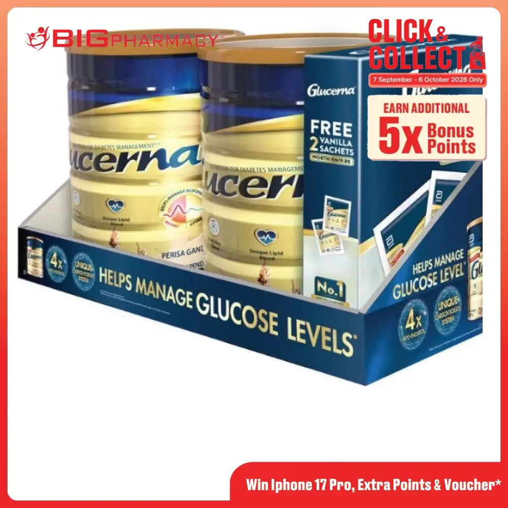 GLUCERNA WHEAT 800G 2S FOC 2 SACHETS