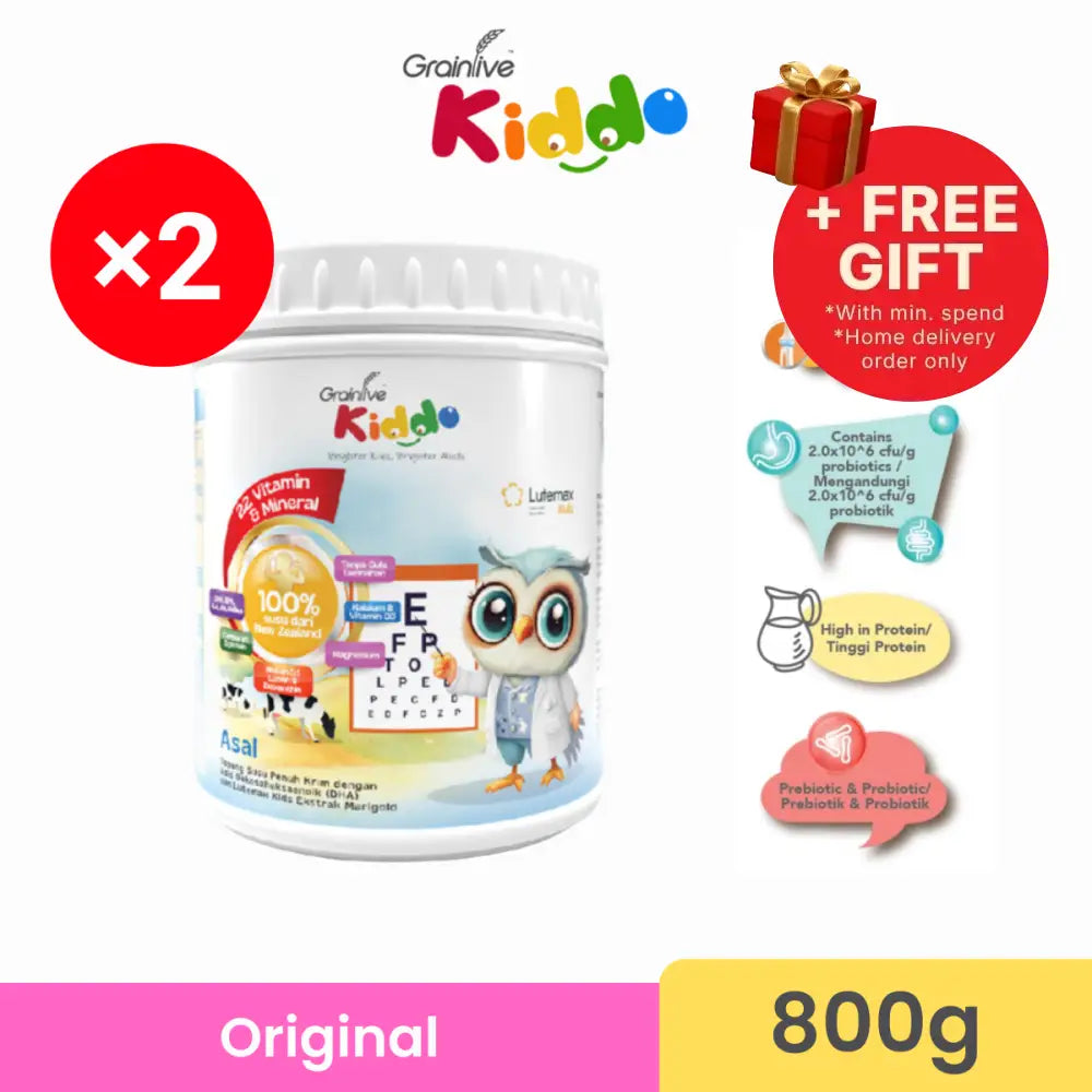 GRAINLIVE KIDDO ORIGINAL 800G X 2