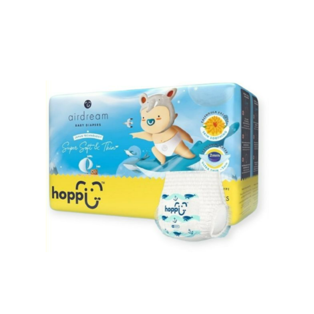 HOPPI PANTS DIAPERS M 44S