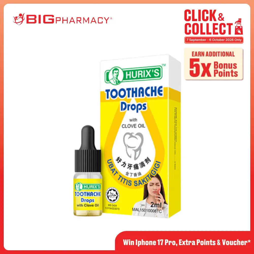 HURIXS TOOTHACHE DROP 2ML