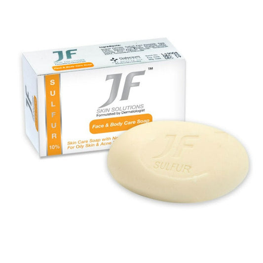 JF SULFUR 10% ANTI-ACNE FACE & BODY CARE SOAP 100G
