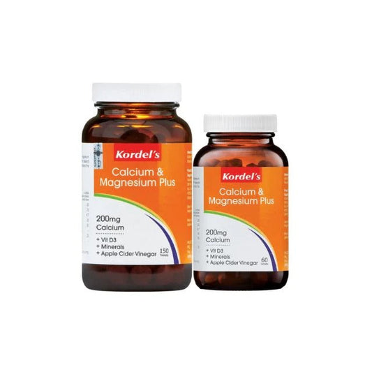 KORDELS CALCIUM & MAGNESIUM PLUS 150S+60S