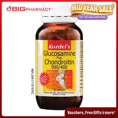 KORDELS GLUCOSAMINE + CHONDROITIN 30S