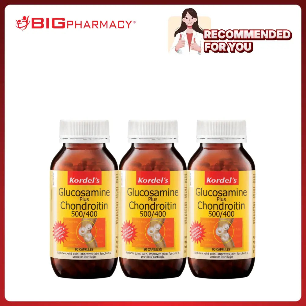 KORDELS GLUCOSAMINE + CHONDROITIN 3X90S