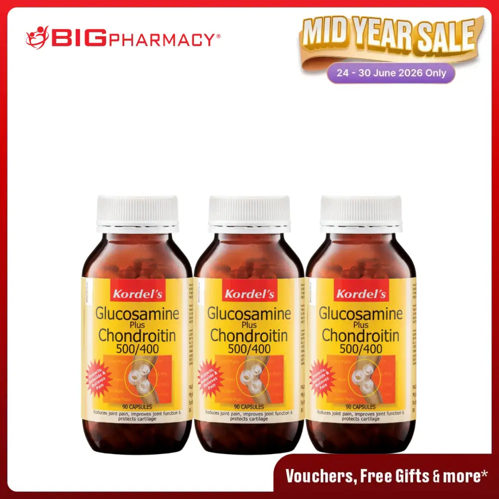 KORDELS GLUCOSAMINE + CHONDROITIN 3X90S