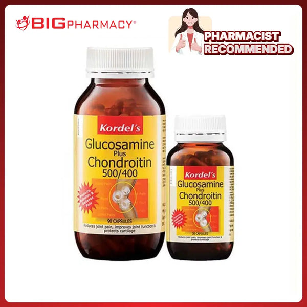 KORDELS GLUCOSAMINE + CHONDROITIN 90S + 30S