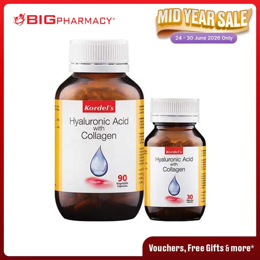 KORDELS HYALURONIC ACID + COLLAGEN 90S + 30S