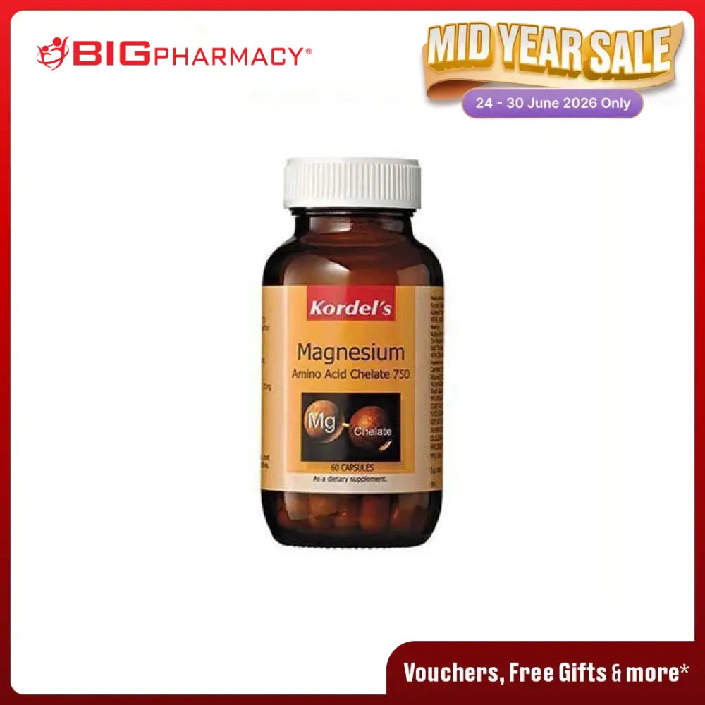 KORDELS MAGNESIUM AMINO ACID CHELATE 750 60S