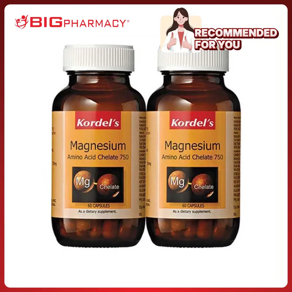 KORDELS MAGNESIUM AMINO ACID CHELATE 750 60SX2
