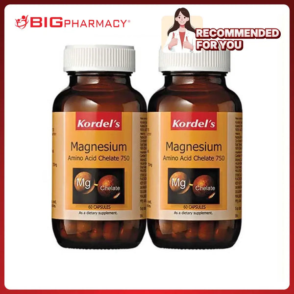 KORDELS MAGNESIUM AMINO ACID CHELATE 750 60SX2