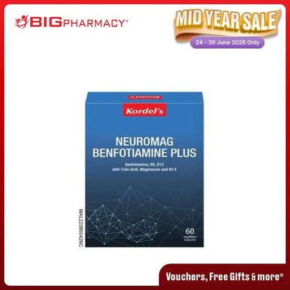 KORDELS NEUROMAG BENFOTIAMINE PLUS 60S