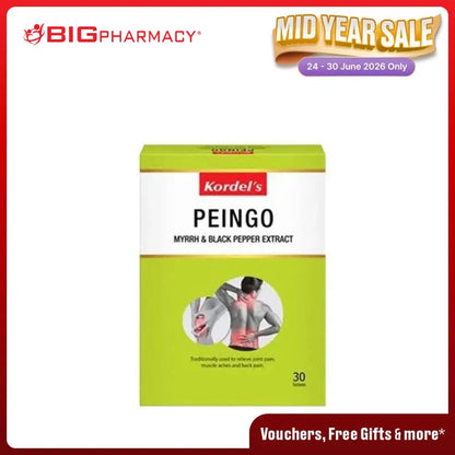 KORDELS PEINGO TABLETS 30S