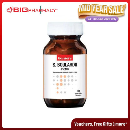 KORDELS S. BOULARDII 250MG 30S