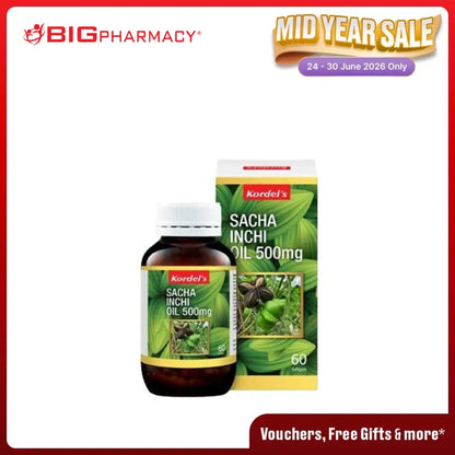 KORDELS SACHA INCHI OIL 500MG 60S