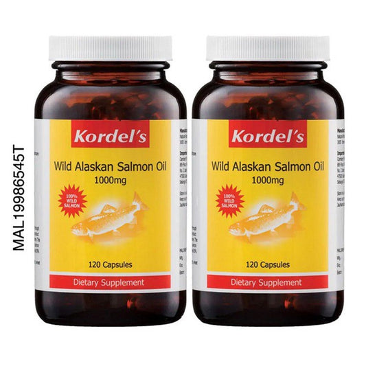 KORDELS SALMON OIL 1000MG 120SX2