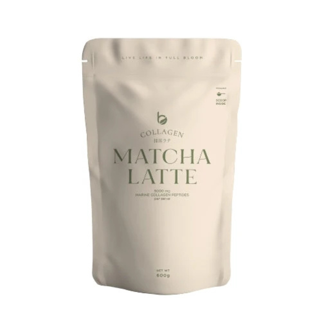 BLOOM COLLAGEN MATCHA LATTE (600G)